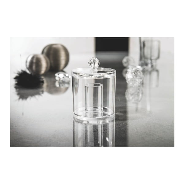 Kosmetický organizér na vatové tamponky Compactor, výška 11 cm-image-2