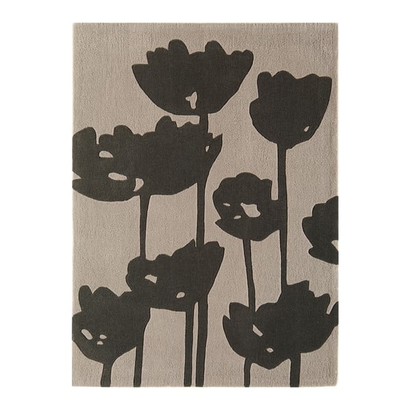 Tmavě šedý  koberec  Asiatic Carpets Harlequin Florist, 230 x 160 cm 
