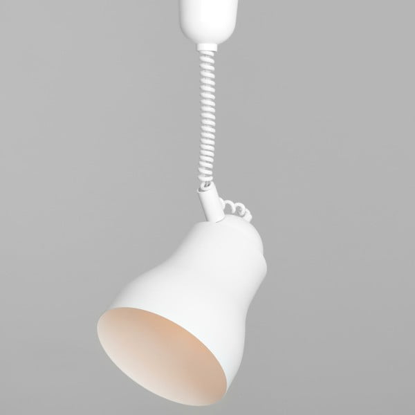 Bílé závěsné světlo Custom Form Globo-image-2