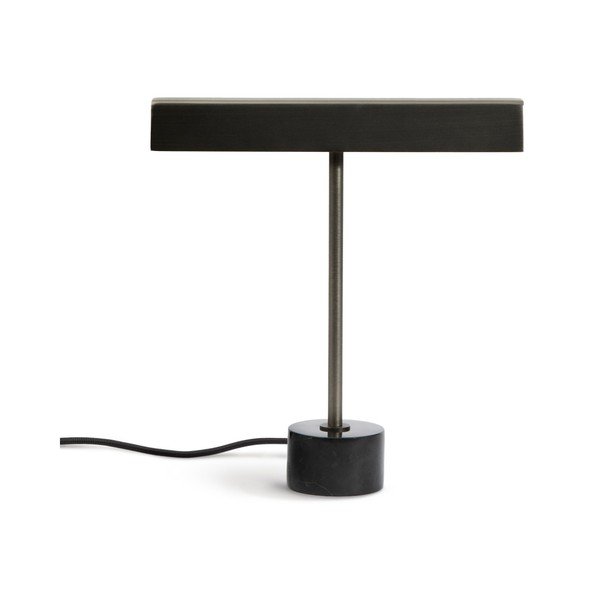 Černá kovová stolní lampa (výška 32,5 cm) Lynor – Kave Home