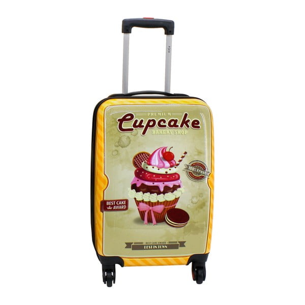 Cestovní kufr Friedrich Lederwaren Cupcake, 60 cm
