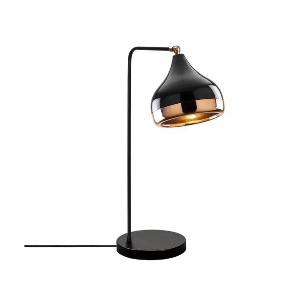 Stolní lampa v černo-měděné barvě Opviq lights Yildo-image-2