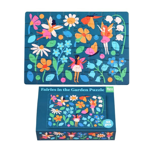 Puzzle (počet dílků 48) Fairies in the Garden – Rex London-image-2