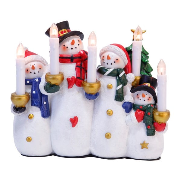 Svítící dekorace s postavičkami Best Season Snowman & Co