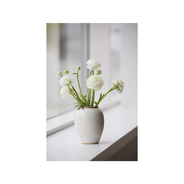 Bílá váza z kameniny (výška 12,5 cm) Gastro Cream – Bitz-image-2