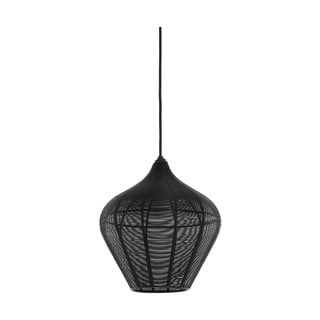 Černé stropní svítidlo ø 27 cm Alvaro – Light & Living