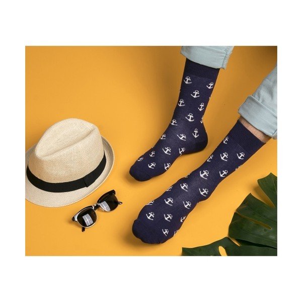 Sada 2 párů ponožek Funky Steps Anchor, velikost 39 – 45-image-2
