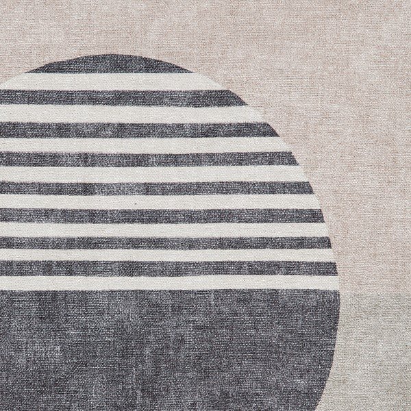 Šedý pratelný běhoun s příměsí bavlny 60x170 cm Whisper – Think Rugs-image-4