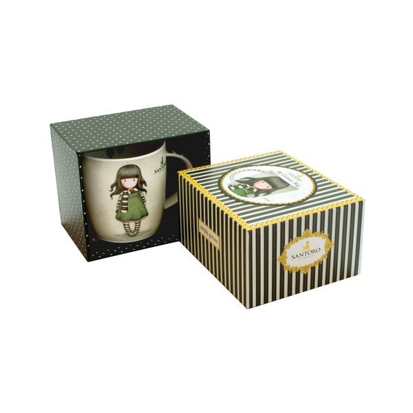 Hrnek z kostního porcelánu Santoro London Gorjuss The Scarf-image-1