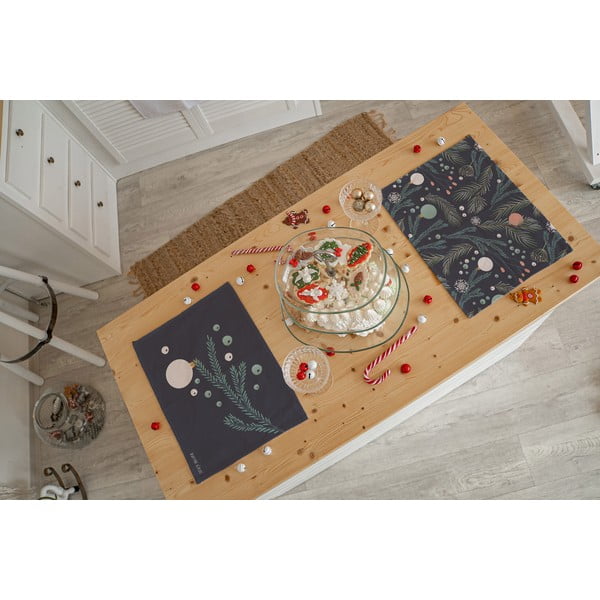 Látková prostírání s vánočním motivem v sadě 2 ks 35x45 cm Christmas Deco – Butter Kings-image-1