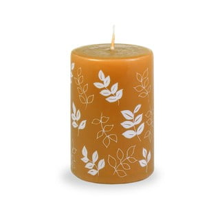 Oranžová svíčka Unipar Pure Beauty, doba hoření 18 h