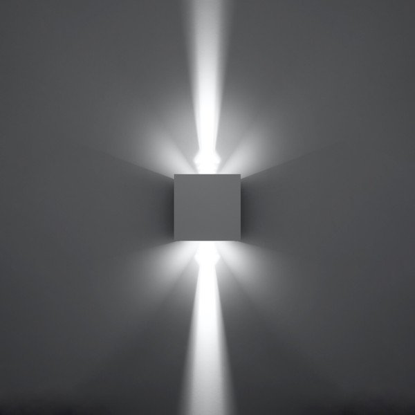 Bílé LED nástěnné svítidlo Pinio – Sollux-image-3