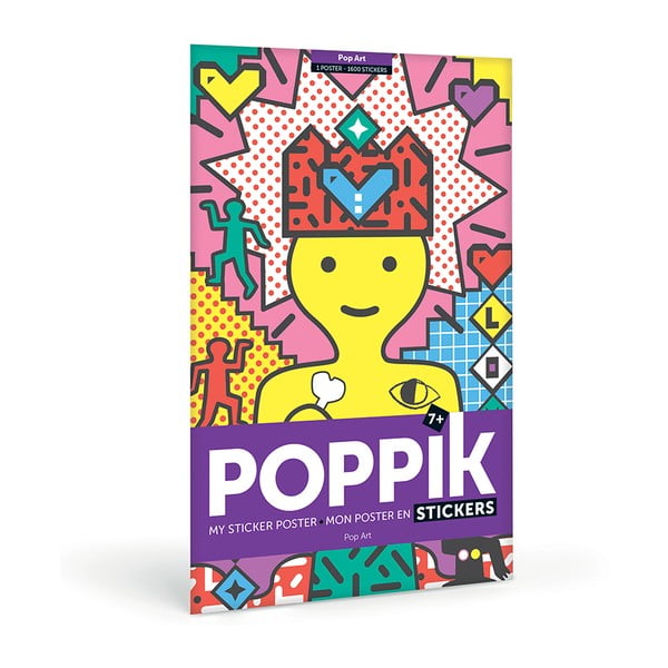 Samolepkový plakát Poppik Pop Art