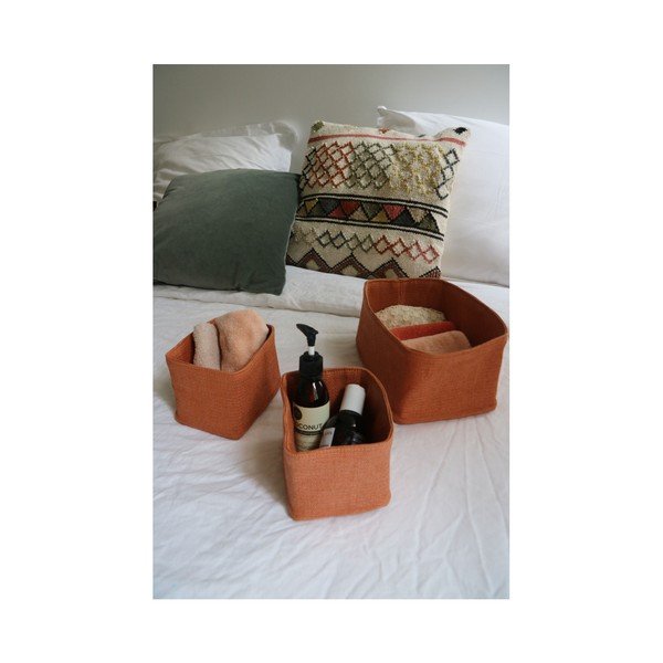 Sada 3 jutových košíků Compactor Noah-image-1