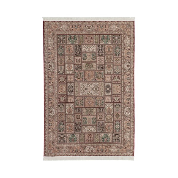 Hnědo-červený koberec Kayoom Habibi, 80 x 300 cm