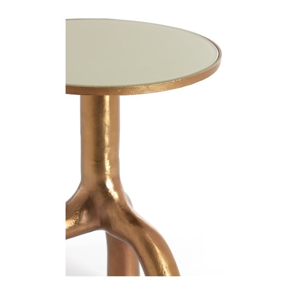 Kovový kulatý odkládací stolek ø 40,5 cm Mello – Light & Living-image-2