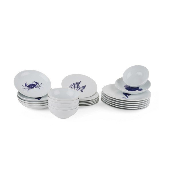 24dílná sada porcelánového nádobí Kutahya Faklia-image-2