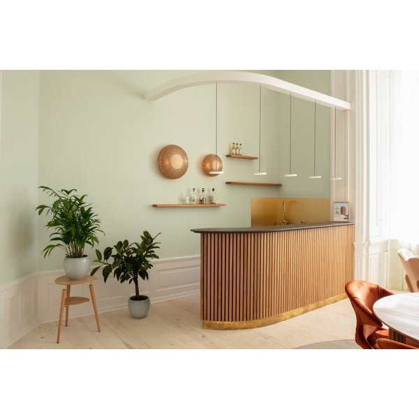 Bílé LED závěsné svítidlo s kovovým stínidlem ø 15 cm Asteria Micro – UMAGE-image-3