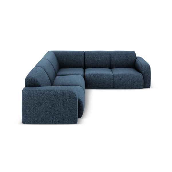 Tmavě modrá rohová pohovka (variabilní roh/do L) Molino – Micadoni Home