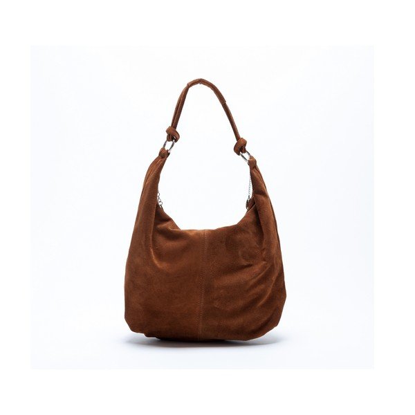 Kožená kabelka Mangotti 8003 Cognac-image-1