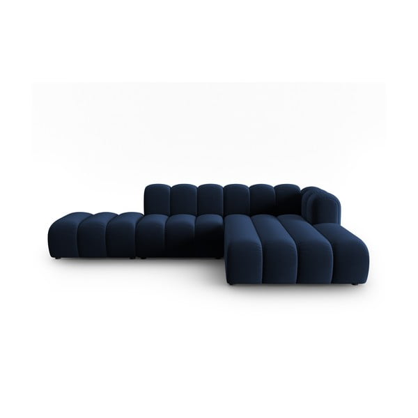 Tmavě modrá rohová pohovka (pravý roh) Lupine – Micadoni Home