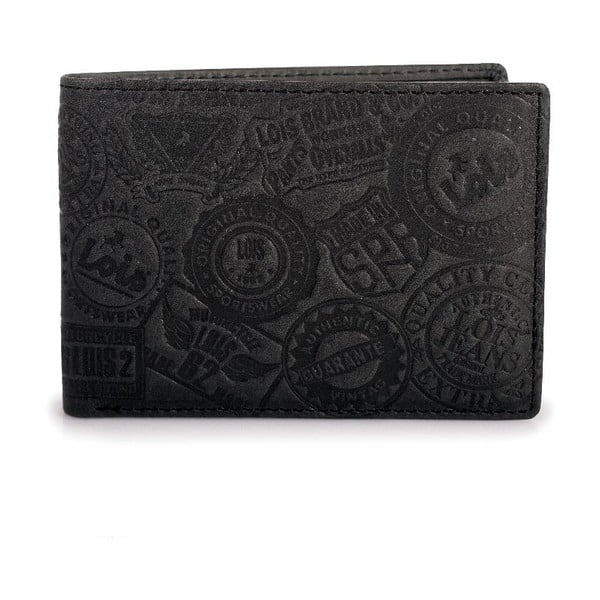 Kožená peněženka Lois Stamp, 11x8 cm