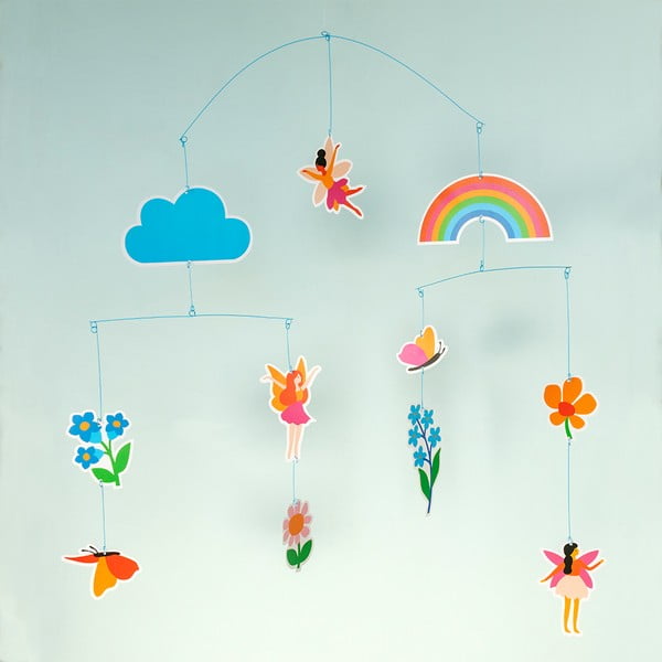 Závěsný kolotoč Fairies in the Garden – Rex London-image-1