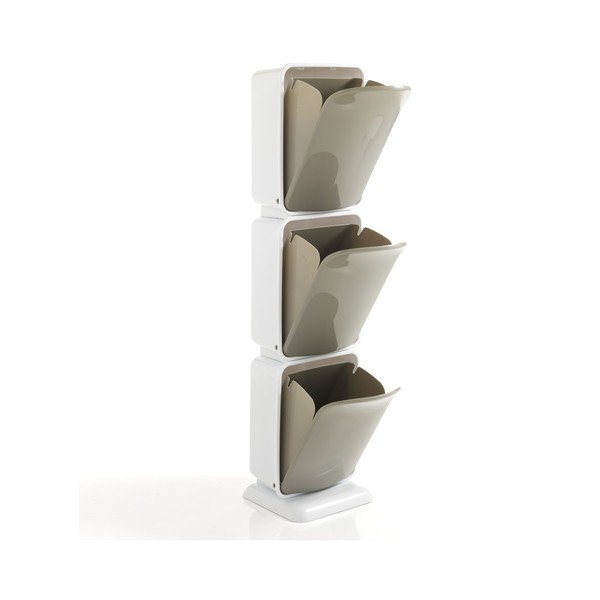 Recyklační koš s 3 přihrádkami Tomasucci Riky, výška 125 cm-image-1