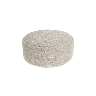 Krémový taburet Chill Natural – Lorena Canals