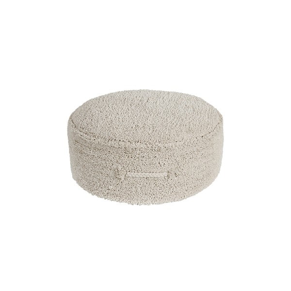 Krémový taburet Chill Natural – Lorena Canals