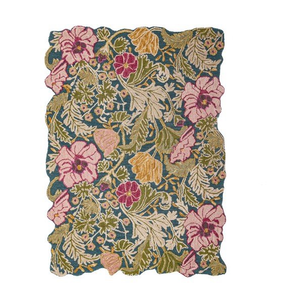 Ručně tkaný vlněný koberec 160x230 cm Daphne Shaped Floral – Flair Rugs