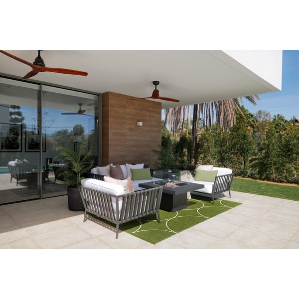 Tmavě zelený vnitřní a venkovní běhoun 70x200 cm Boo Dark Olive – Pappelina-image-4