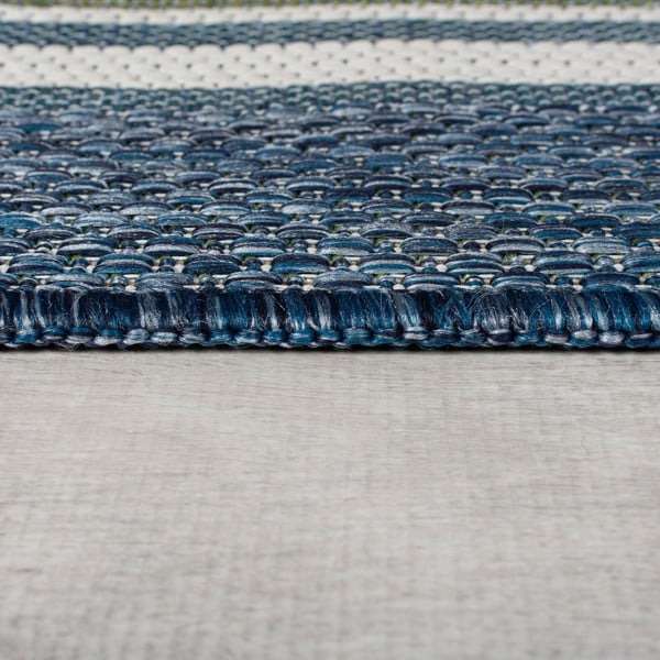 Vnitřní a venkovní koberec zelenomodrý 120x170 cm Roma Stripe – Flair Rugs-image-4