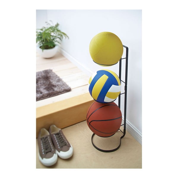 Černý stojan na míče YAMAZAKI Frame-image-2