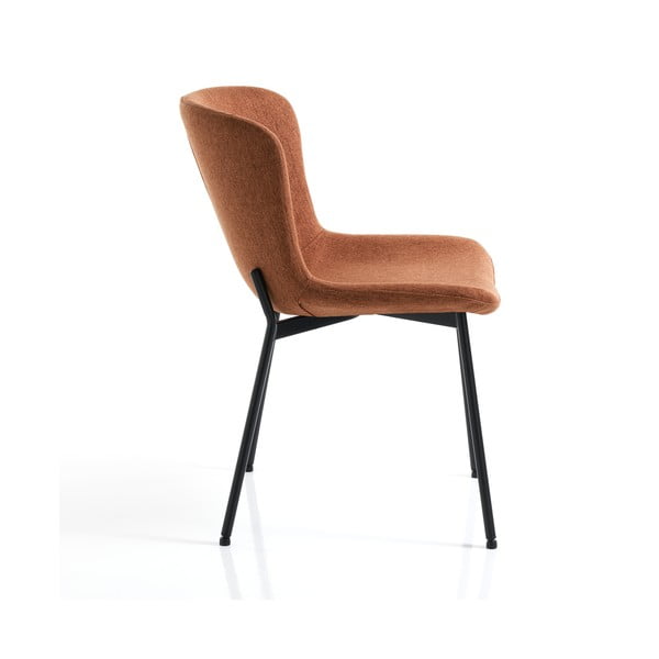 Oranžové jídelní židle v sadě 2 ks Snug – Tomasucci-image-3