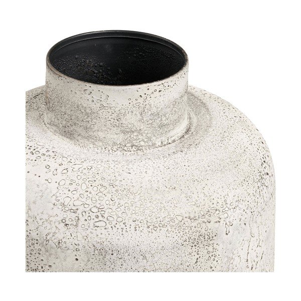 Krémová kovová vysoká váza (výška 60,5 cm) Hou – House Nordic-image-3