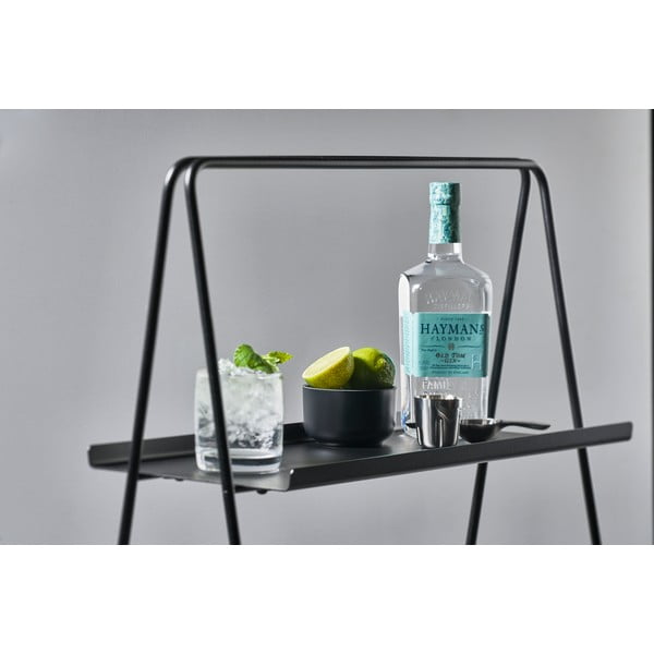 Černý kovový regál 53x75 cm A-Table - Zone-image-4