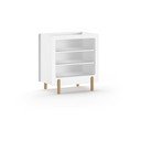 Bílá dětská komoda s přebalovacím pultem 88x95x57 cm Smile – Vipack