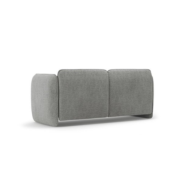 Světle šedá žinylková pohovka 168 cm Georgia – Micadoni -image-3