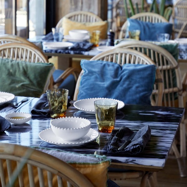 Bílá kameninová miska Costa Nova Pearl, ⌀ 16 cm-image-1