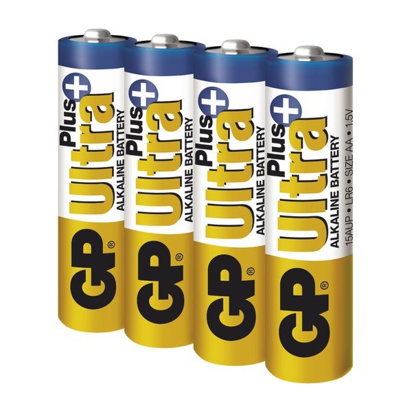 Sada 4 alkalických baterií EMOS GP Ultra Plus AA-image-2