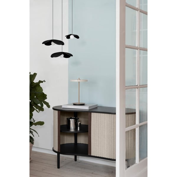 Černé stínidlo z dubového dřeva ø 28 cm Forget Me Not – UMAGE-image-2