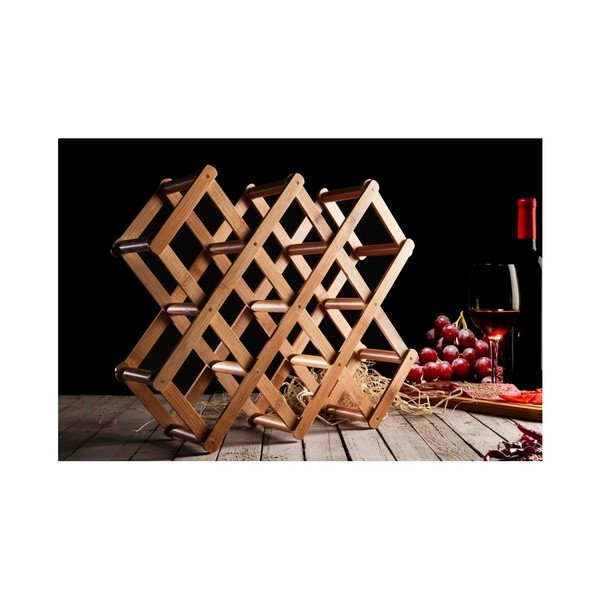 Bambusový stojan na vinné lahve Bambum Olivia-image-1