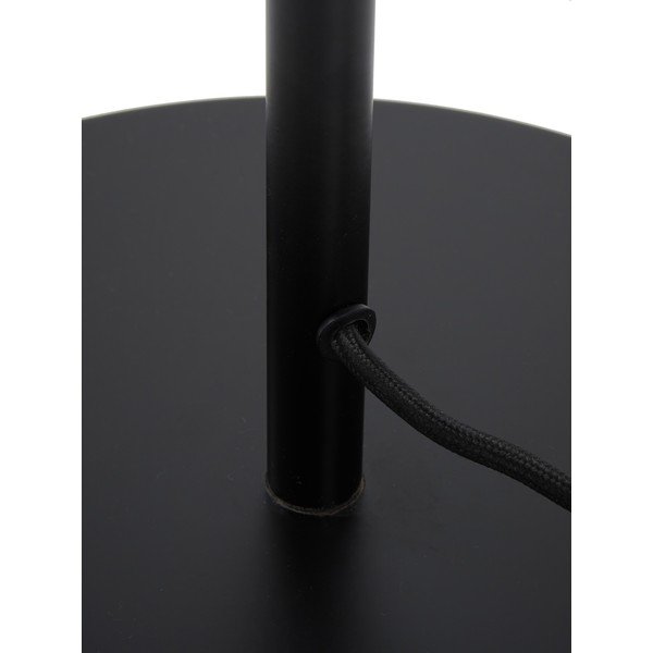 Černá stojací lampa Westwing Collection Casey, výška 170 cm-image-1