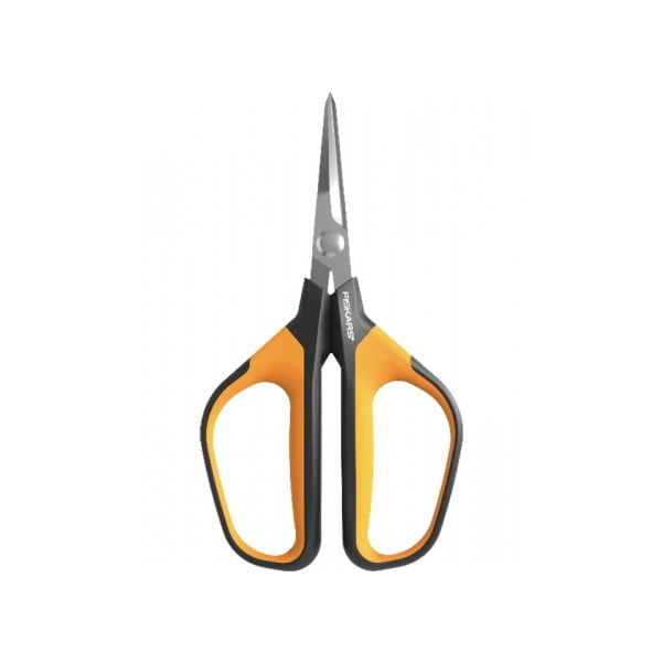 Černé ocelové zastřihávací nůžky Fiskars Solid