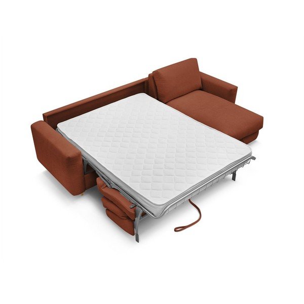 Oranžová rohová pohovka Nouveau Cocoone – Bobochic Paris-image-4