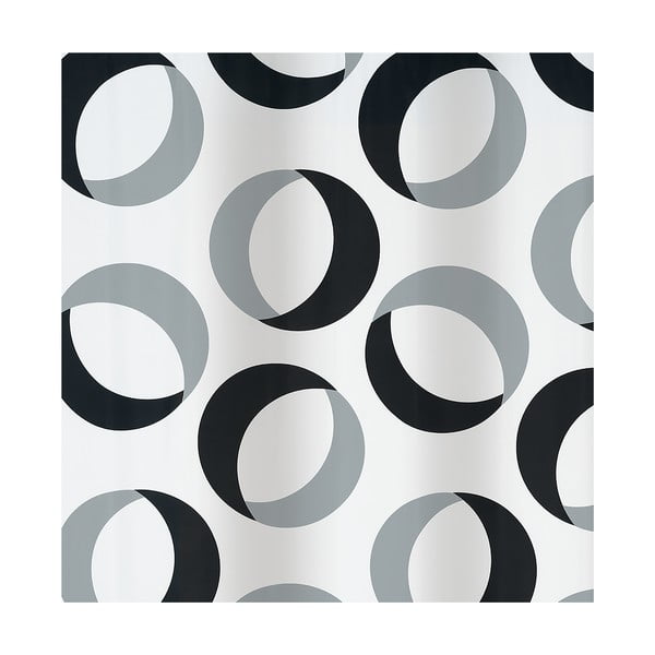 Sprchový závěs 180x200 cm Rings – Spirella-image-1