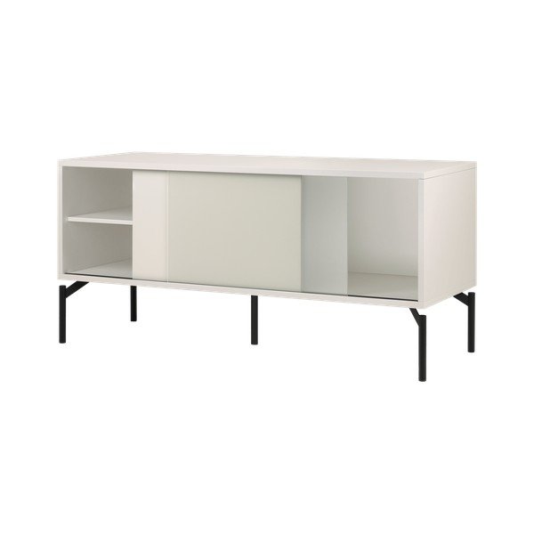 Šedobéžový TV stolek 116x55x42 cm Met Mini – noo.ma