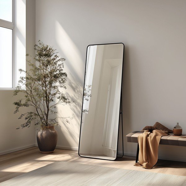 Nástěnné zrcadlo 50x140 cm Unoa – Styler-image-1