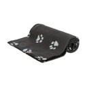 Černá fleecová deka pro psa 150x100 cm Trixie Barney – Plaček Pet Products